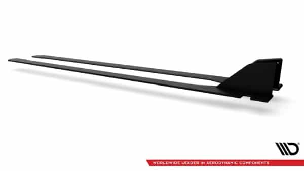 MAXTON DESIGN - Racing Durability Lišty pod prahy Honda Civic X Type-R , Black – Obrázok 6