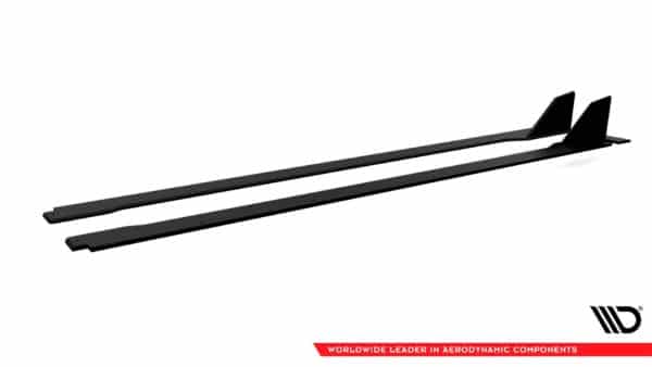 MAXTON DESIGN - Racing Durability Lišty pod prahy Honda Civic X Type-R , Black – Obrázok 7