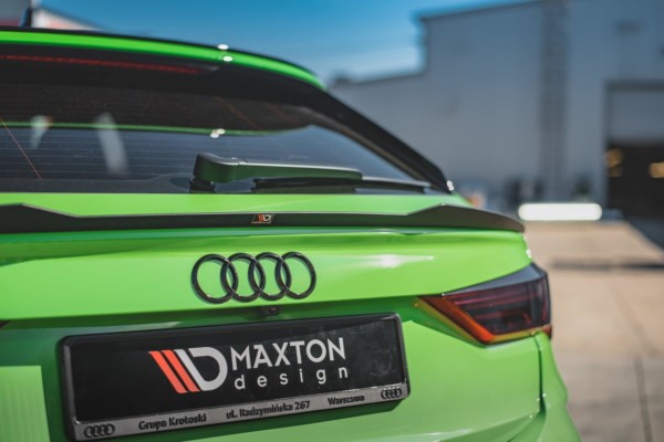 MAXTON DESIGN - Predlženie spoilera  Audi RSQ3 Sportback F3 , 
Čierny lesk 

, – Obrázok 5