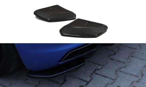 MAXTON DESIGN - Bočné difúzory zadného náraznika Audi R8 Mk.2 , Čierny lesk