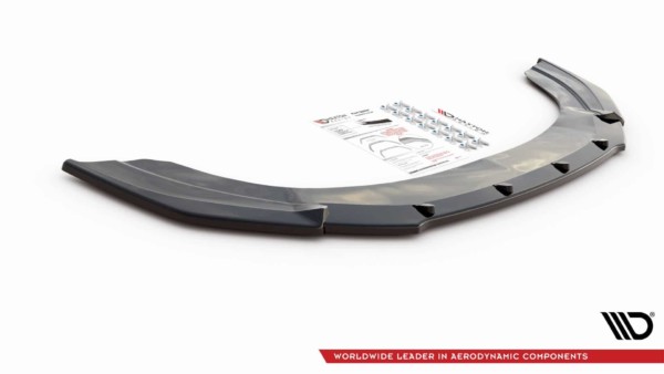 MAXTON DESIGN - Spoiler pod Predný náraznik Volkswagen Caddy Mk. 4 , Čierny lesk – Obrázok 6