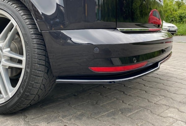 MAXTON DESIGN - Stredový spoiler pod zadný náraznik Volkswagen Caddy Mk. 4 , Čierny lesk – Obrázok 3
