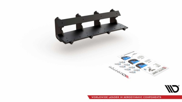MAXTON DESIGN - Racing Durability Zadný difúzor VW Golf 7 R Facelift , Black – Obrázok 7