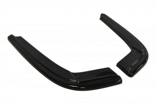 MAXTON DESIGN - Bočné difúzory zadného náraznika for vhodné pre BMW 3 E92 MPACK , Čierny lesk – Obrázok 5