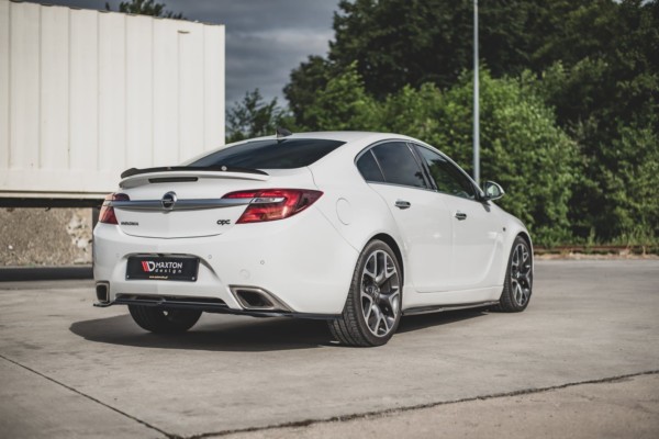 MAXTON DESIGN - Stredový spoiler pod zadný náraznik Opel Insignia Mk. 1 OPC Facelift , Čierny lesk – Obrázok 4