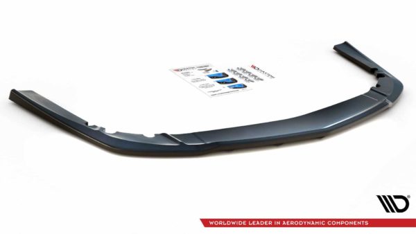 MAXTON DESIGN - Stredový spoiler pod zadný náraznik (with vertical bars) Opel Insignia Mk. 1 OPC Facelift , Čierny lesk – Obrázok 7
