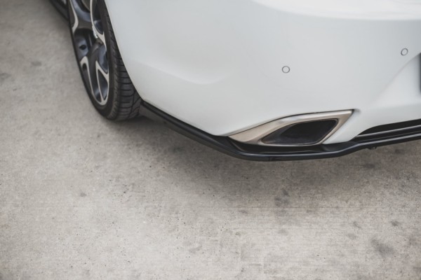 MAXTON DESIGN - Stredový spoiler pod zadný náraznik (with vertical bars) Opel Insignia Mk. 1 OPC Facelift , Čierny lesk – Obrázok 5