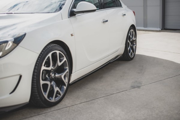 MAXTON DESIGN - Lišty pod prahy Opel Insignia Mk. 1 OPC Facelift , Čierny lesk – Obrázok 2