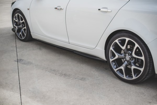 MAXTON DESIGN - Lišty pod prahy Opel Insignia Mk. 1 OPC Facelift , Čierny lesk – Obrázok 3