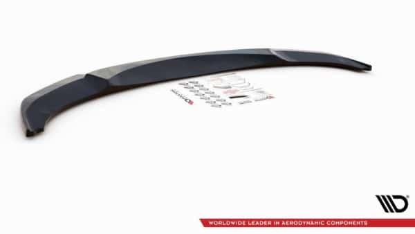 MAXTON DESIGN - Spoiler pod Predný náraznik   V.4 pre vhodné pre BMW 5 F10/F11 M-Pack , Čierny lesk – Obrázok 8