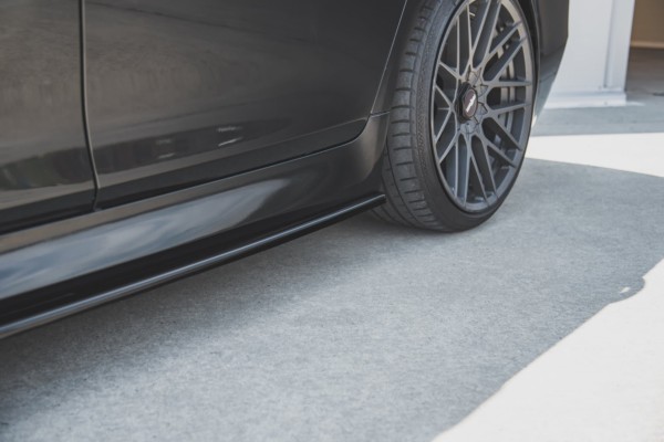 MAXTON DESIGN - Lišty pod prahy V.2 vhodné pre BMW 5 F10/F11 M-Pack , Čierny lesk – Obrázok 5