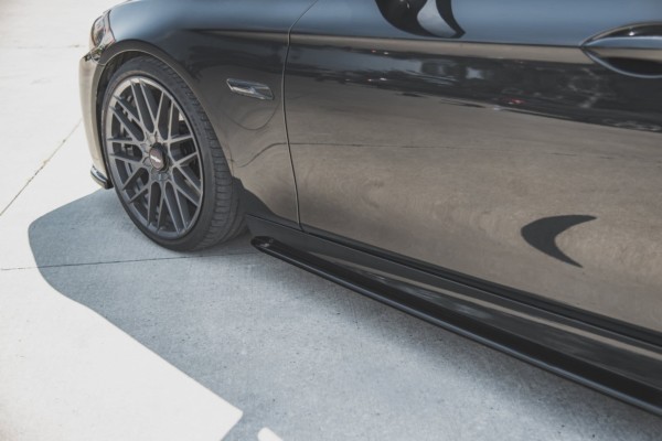 MAXTON DESIGN - Lišty pod prahy V.2 vhodné pre BMW 5 F10/F11 M-Pack , Čierny lesk – Obrázok 6
