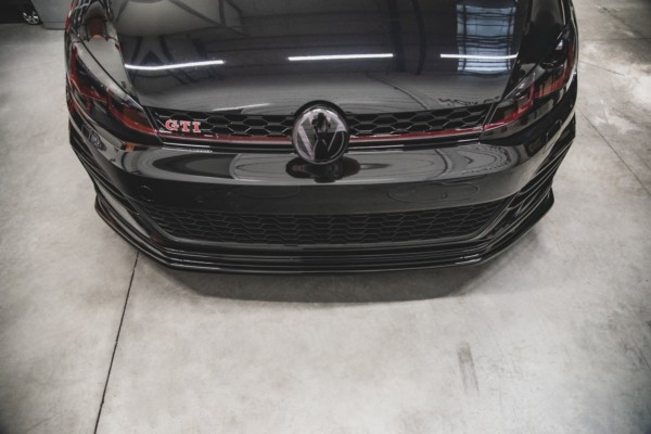 MAXTON DESIGN - Spoiler pod Predný náraznik   VW Golf 7 GTI TCR , RED – Obrázok 2