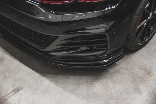 MAXTON DESIGN - Spoiler pod Predný náraznik   VW Golf 7 GTI TCR , RED – Obrázok 3