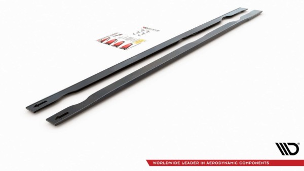 MAXTON DESIGN - Lišty pod prahy VW Golf 7 GTI TCR , RED – Obrázok 10