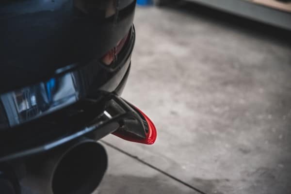 MAXTON DESIGN - Bočné difúzory zadného náraznika VW Golf 7 GTI TCR , Čierny lesk , – Obrázok 6