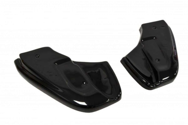 MAXTON DESIGN - Bočné difúzory zadného náraznika Ford Fiesta ST / ST-Line Mk7 FL , Čierny lesk – Obrázok 3
