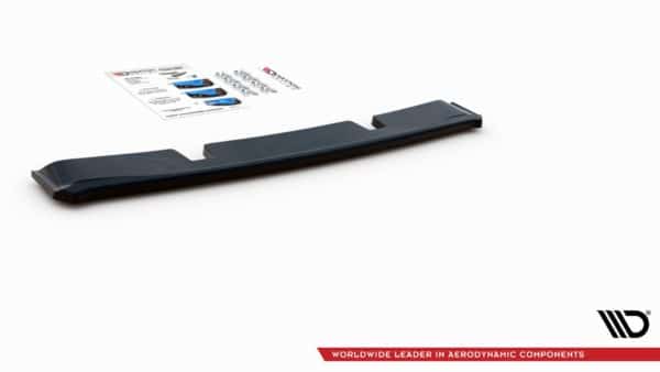 MAXTON DESIGN - Stredový spoiler pod zadný náraznik Volkswagen Golf 8 GTI , Čierny lesk – Obrázok 7
