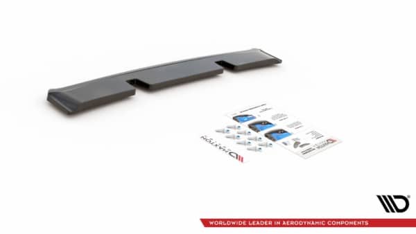 MAXTON DESIGN - Stredový spoiler pod zadný náraznik Volkswagen Golf 8 GTI , Čierny lesk – Obrázok 8