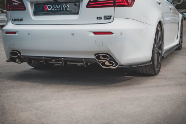 MAXTON DESIGN - Difúzor zadného náraznika  Lexus IS F Mk2 , 
Čierny lesk 
 
, – Obrázok 3