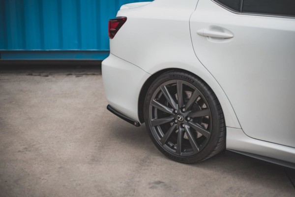 MAXTON DESIGN - Bočné difúzory zadného náraznika Lexus IS F Mk2 , Čierny lesk , – Obrázok 5