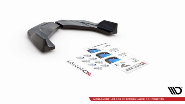 MAXTON DESIGN - Bočné difúzory zadného náraznika V.4 Hyundai I30 N Mk3 Hatchback , Čierny lesk , – Obrázok 9