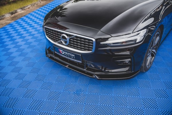 MAXTON DESIGN - Spoiler pod Predný náraznik   V.1 Volvo S60 R-Design Mk3 , Čierny lesk 


, – Obrázok 4