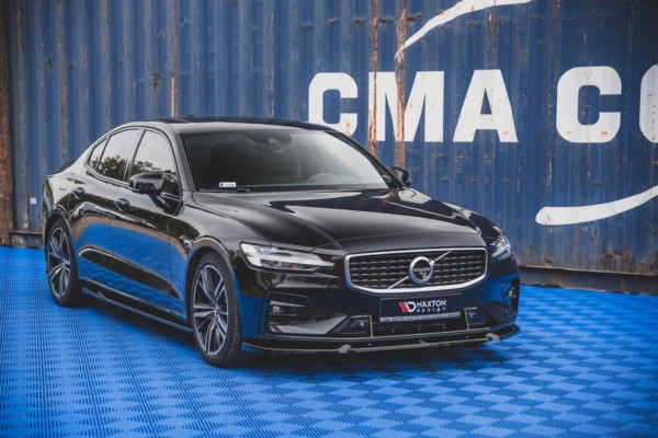 MAXTON DESIGN - Spoiler pod Predný náraznik   V.1 Volvo S60 R-Design Mk3 , Čierny lesk 


, – Obrázok 5