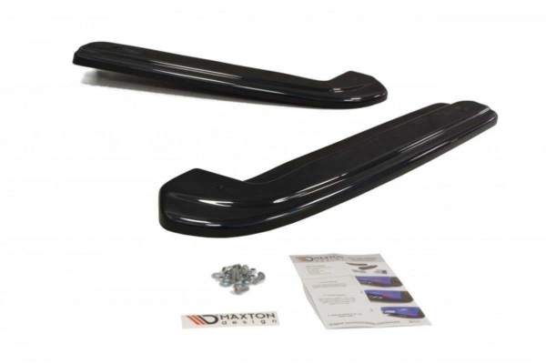 MAXTON DESIGN - Bočné difúzory zadného náraznika HONDA ACCORD VII TYPE-S , Čierny lesk – Obrázok 6