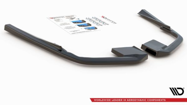 MAXTON DESIGN - Bočné difúzory zadného náraznika Volvo S60 R-Design Mk3 , Čierny lesk , – Obrázok 6