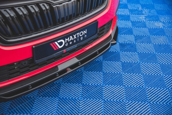 MAXTON DESIGN - Spoiler pod Predný náraznik   V.1 Skoda Kamiq , Čierny lesk 


, – Obrázok 3