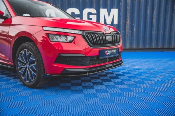 MAXTON DESIGN - Spoiler pod Predný náraznik   V.2 Skoda Kamiq , Čierny lesk 


, – Obrázok 2