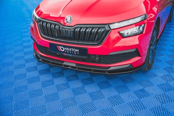MAXTON DESIGN - Spoiler pod Predný náraznik   V.2 Skoda Kamiq , Čierny lesk 


, – Obrázok 4