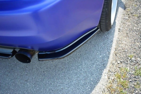 MAXTON DESIGN - Bočné difúzory zadného náraznika HONDA S2000 , Čierny lesk – Obrázok 3