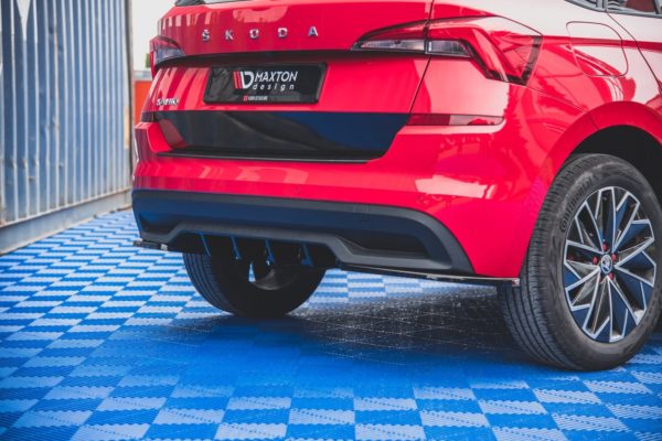MAXTON DESIGN - Difúzor zadného náraznika  Skoda Kamiq , 
Čierny lesk 
 
, – Obrázok 2
