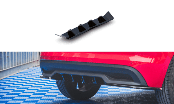 MAXTON DESIGN - Difúzor zadného náraznika  Skoda Kamiq , 
Čierny lesk 
 
,