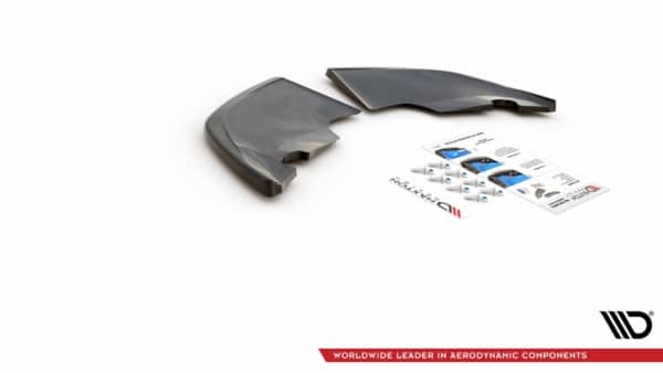 MAXTON DESIGN - Bočné difúzory zadného náraznika Skoda Kamiq , Čierny lesk , – Obrázok 8