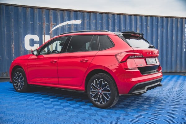 MAXTON DESIGN - Bočné difúzory zadného náraznika Skoda Kamiq , Čierny lesk , – Obrázok 4