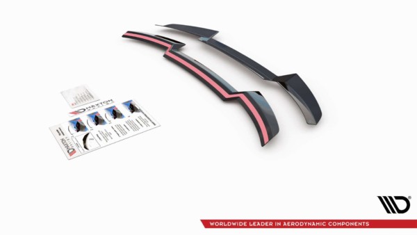 MAXTON DESIGN - Predlženie spoilera  V.2 Audi RS6 C7 , 
Čierny lesk 

, – Obrázok 7
