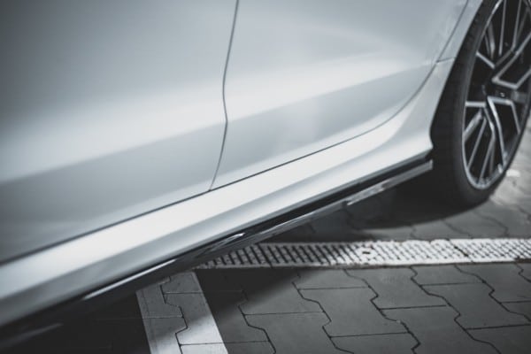 MAXTON DESIGN - Lišty pod prahy V.2 Audi RS6 C7 , Čierny lesk – Obrázok 5