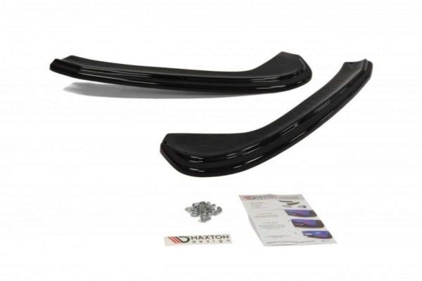 MAXTON DESIGN - Bočné difúzory zadného náraznika MASERATI GRANTURISMO 2007-2011 , Čierny lesk – Obrázok 5