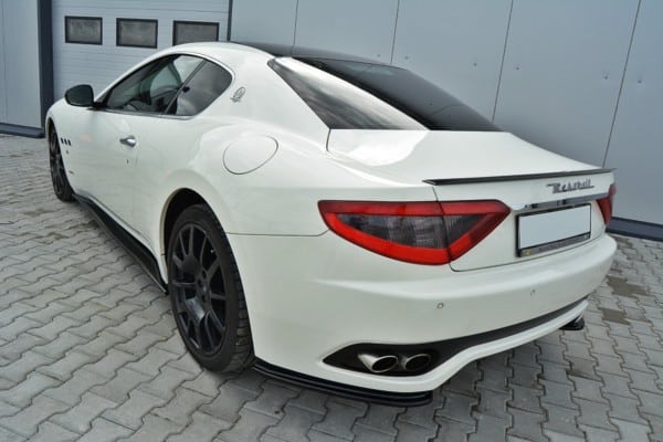 MAXTON DESIGN - Bočné difúzory zadného náraznika MASERATI GRANTURISMO 2007-2011 , Čierny lesk – Obrázok 3