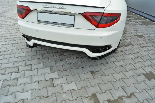 MAXTON DESIGN - Bočné difúzory zadného náraznika MASERATI GRANTURISMO 2007-2011 , Čierny lesk – Obrázok 4