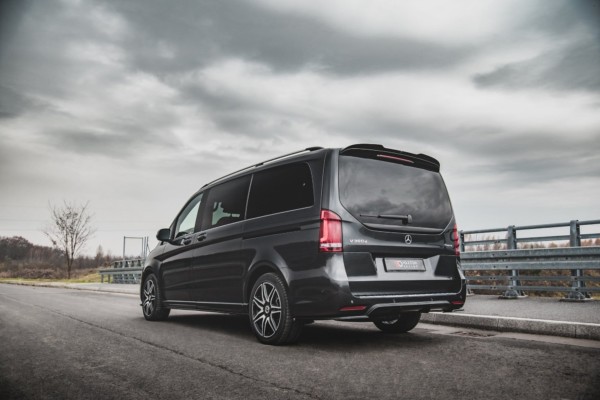MAXTON DESIGN - Predlženie spoilera  Mercedes-Benz V-Class AMG-Line W447 Facelift , 
Čierny lesk 

, – Obrázok 4