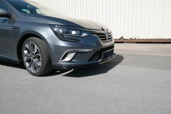 MAXTON DESIGN - Spoiler pod Predný náraznik   Renault Megane Mk.4 GT-Line , Čierny lesk – Obrázok 2