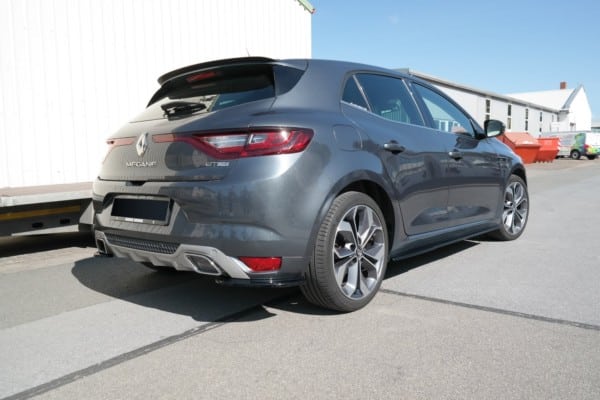 MAXTON DESIGN - Bočné difúzory zadného náraznika Renault Megane Mk.4 GT-Line , Čierny lesk , – Obrázok 2