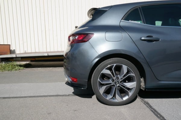 MAXTON DESIGN - Bočné difúzory zadného náraznika Renault Megane Mk.4 GT-Line , Čierny lesk , – Obrázok 4