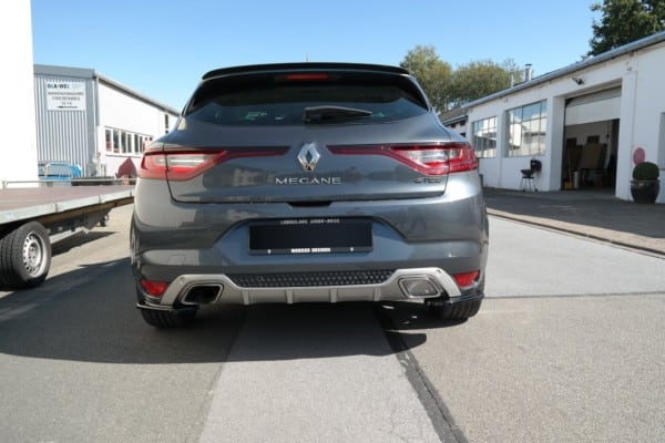 MAXTON DESIGN - Bočné difúzory zadného náraznika Renault Megane Mk.4 GT-Line , Čierny lesk , – Obrázok 5