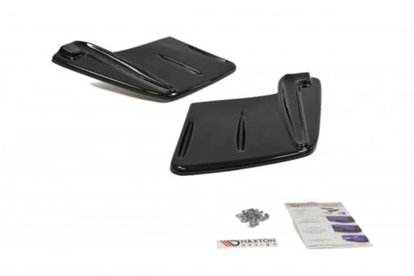 MAXTON DESIGN - Bočné difúzory zadného náraznika Mitsubishi Lancer Evo X , Čierny lesk – Obrázok 6