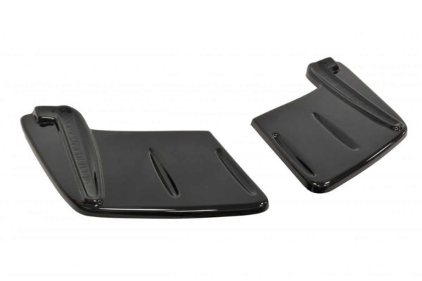 MAXTON DESIGN - Bočné difúzory zadného náraznika Mitsubishi Lancer Evo X , Čierny lesk – Obrázok 7